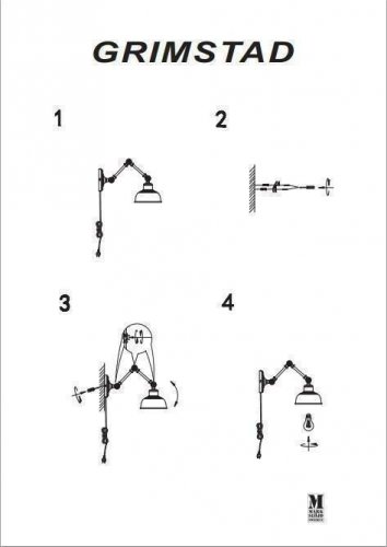 Бра Markslojd 105052 GRIMSTAD (64331) 