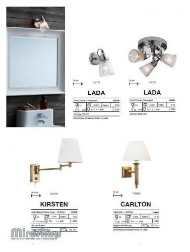 Бра Markslojd 107018 KIRSTEN (96966)