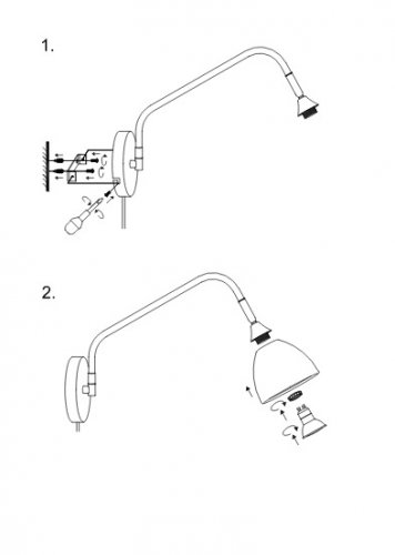 Настенный светильник Markslojd 107582 VALENCIA
