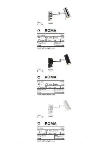 Бра Markslojd 105299 ROMA (64353)