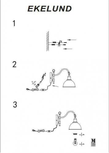 Бра Markslojd 104636 EKELUND (64282)