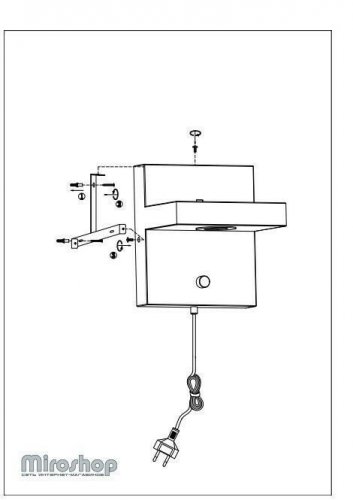 Бра  Markslojd  107065  KUBIK  (97020)
