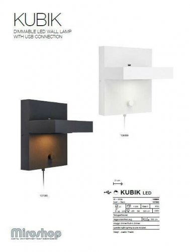 Бра Markslojd 106899 KUBIK (94506)