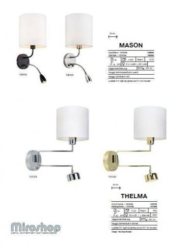 Бра Markslojd 107045 THELMA (96968)