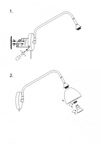 Настінний світильник Markslojd 107583 VALENCIA