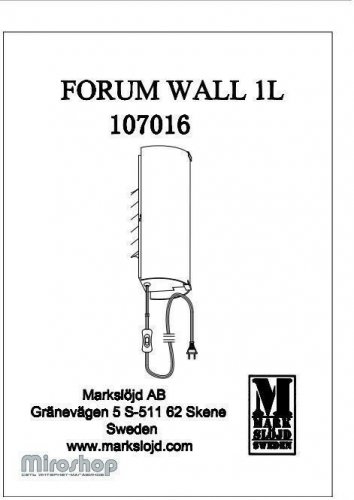 Бра Markslojd 107016 FORUM (97016)