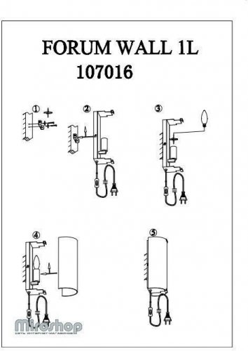 Бра Markslojd 107016 FORUM (97016)