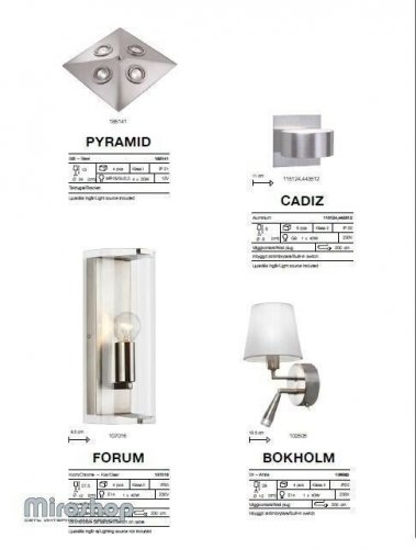 Бра Markslojd 107016 FORUM (97016)