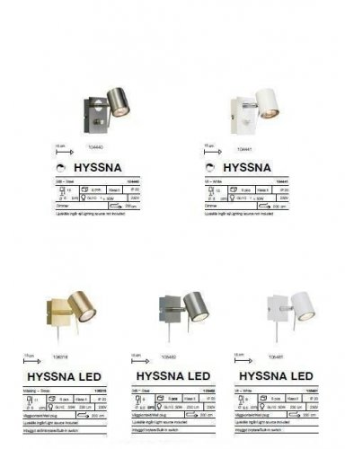 Спот  Markslojd  104440  HYSSNA  (49182)