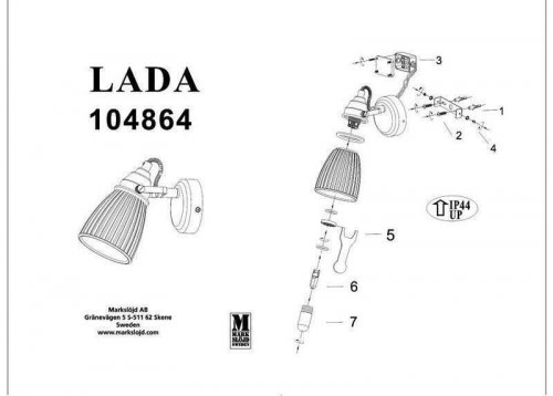 Спот Markslojd 104864 LADA (49220)