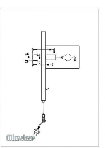 Бра Markslojd 106849 PULLMAN (94418)