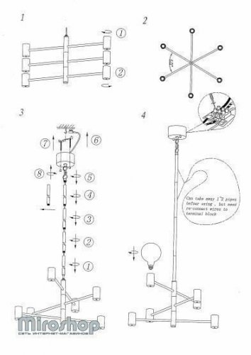 Люстра  Markslojd  106418  CAPITAL  (88363)
