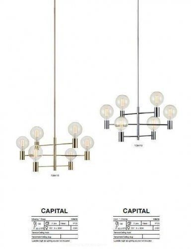 Люстра  Markslojd  106418  CAPITAL  (88363)