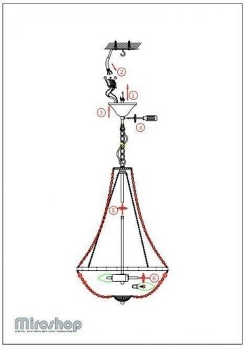 Люстра Markslojd 107027 GRANSO (97026)