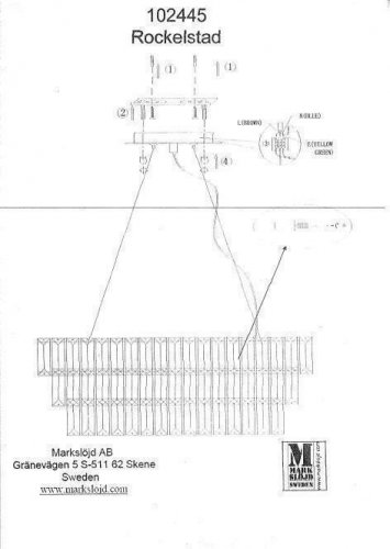 Люстра Markslojd 102445 ROCKELSTAD (47109)