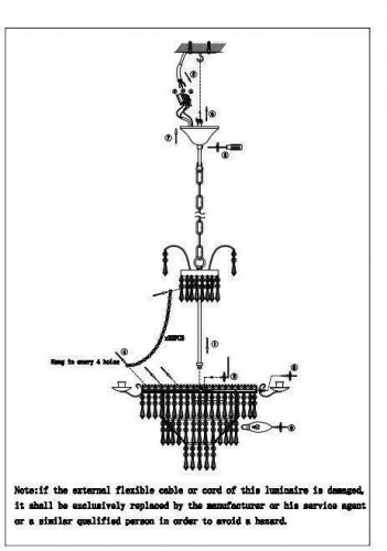 Люстра Markslojd 105157 MARIELUND (88274)