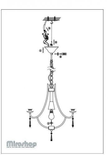 Люстра Markslojd 107059 TAMARA (96986)