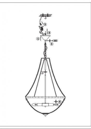 Люстра Markslojd 105317 GRANSO (72819)