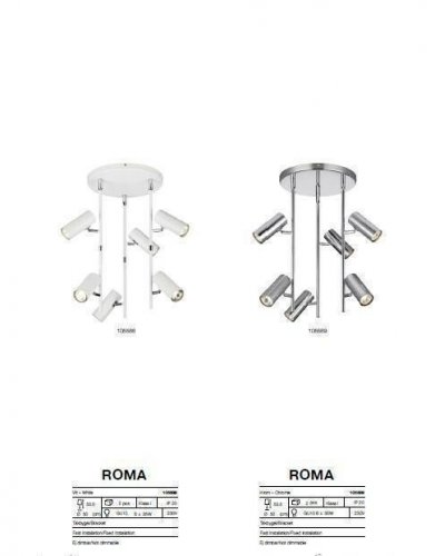 Люстра Markslojd 105589 ROMA (72363)