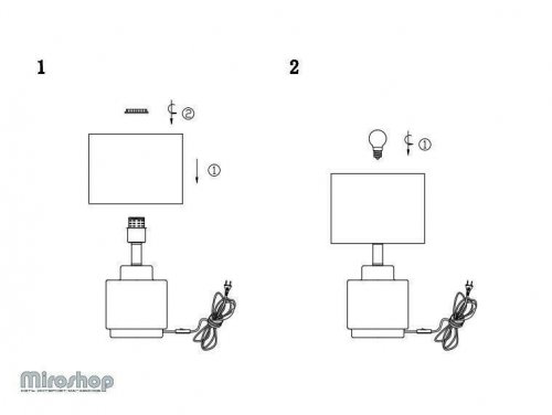 Настільна лампа Markslojd 106606 COUS (94475)