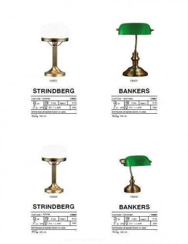 Настільна лампа Markslojd 105931 BANKERS (88376)