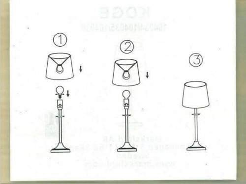 Настільна лампа Markslojd 104035 KOGE (64247) 