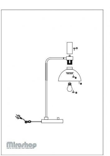 Настільна лампа Markslojd 106859 LARRY (94494)