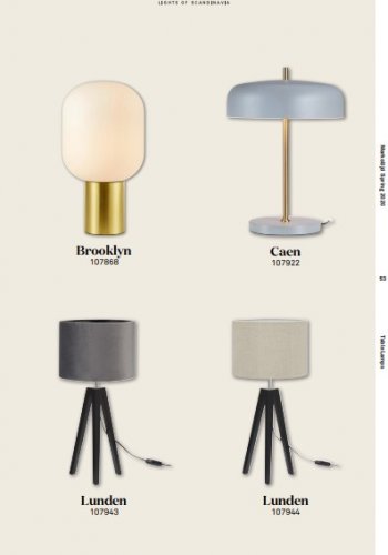 Настільна лампа Markslojd 107943 LUNDEN