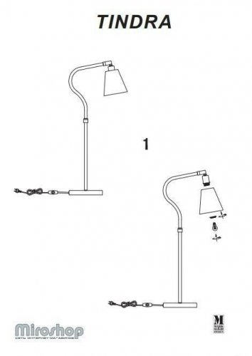 Настільна лампа Markslojd 106869 TINDRA (94495)