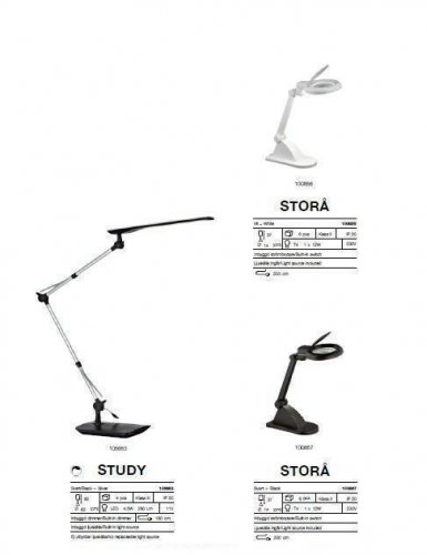 Настільна лампа Markslojd 100856 STORA (46823)