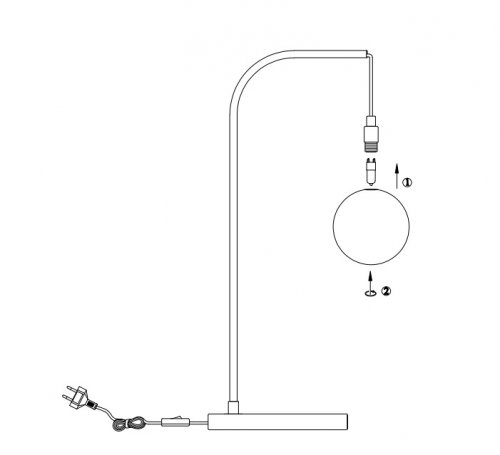 Настільна лампа Markslojd 107493 BUDDY
