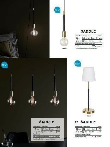 Настільна лампа Markslojd 106709 SADDLE (94489)