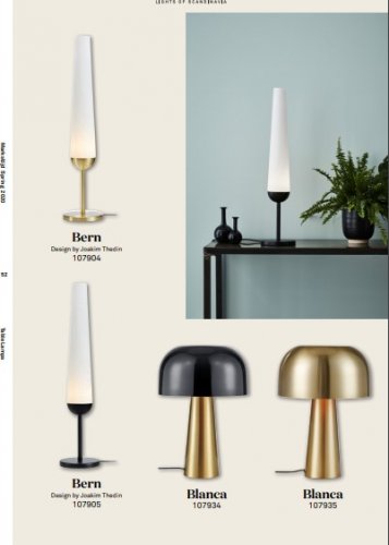 Настільна лампа Markslojd 107935 BLANCA