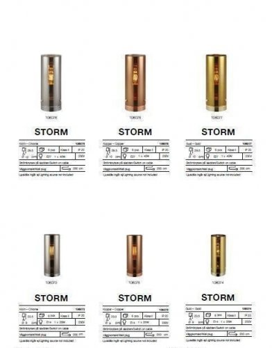 Настільна лампа Markslojd 106073 STORM (88383)