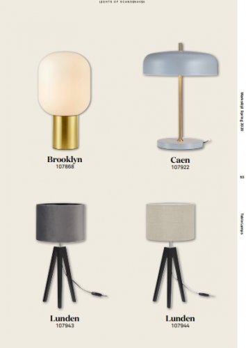 Настільна лампа Markslojd 107944 LUNDEN