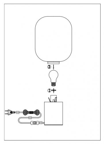 Настільна лампа Markslojd 107482 BROOKLYN