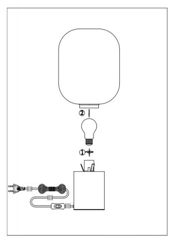 Настільна лампа Markslojd 107481 BROOKLYN