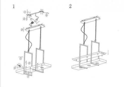 Світильник підвісний Markslojd 105780 TRAY (72476)