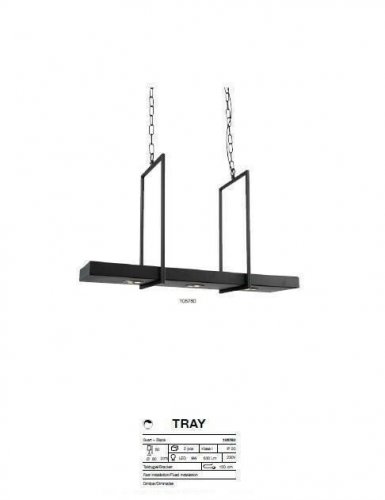 Світильник підвісний Markslojd 105780 TRAY (72476)