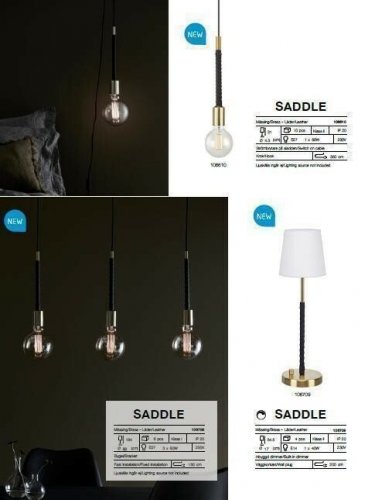 Підвісний світильник Markslojd 106610 SADDLE (94443)