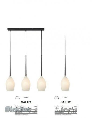 Підвісний світильник Markslojd 106808 SALUT (94458)
