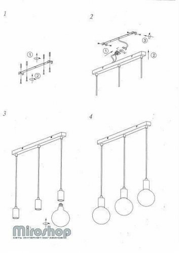Підвісний світильник Markslojd 106336 SKY (88356)