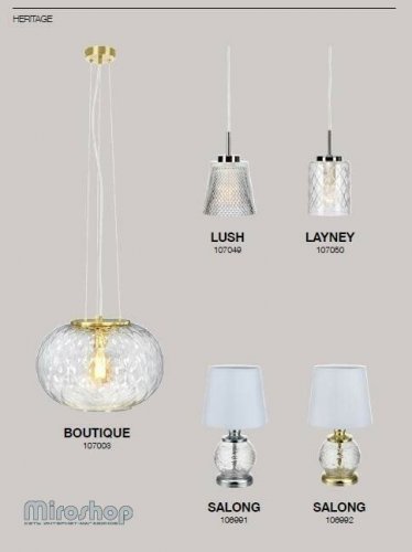 Підвісний світильник Markslojd 107049 Lush (97001)