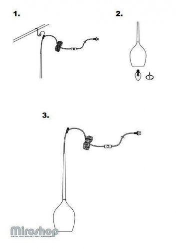 Підвісний світильник Markslojd 106807 SALUT (94457)