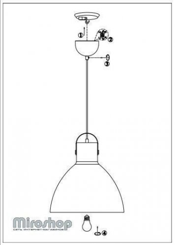 Підвісний світильник Markslojd 106550 EAGLE (94430)