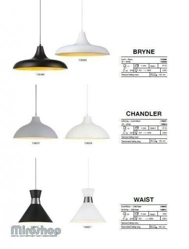 Подвесной  светильник  Markslojd  106801  WAIST  (94454)