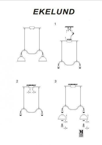 Светильник подвесной Markslojd 104635 EKELUND (64281)