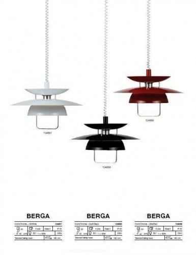 Світильник підвісний Markslojd 104857 BERGA (49217) 