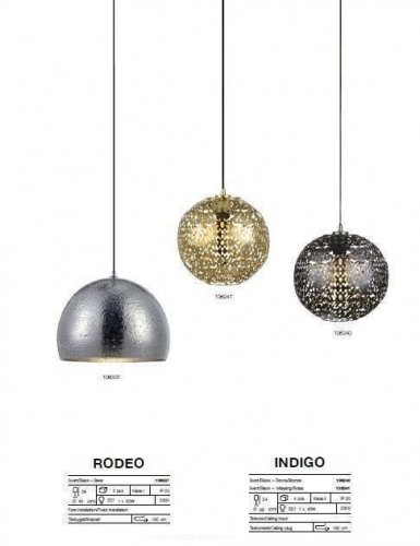 Світильник підвісний Markslojd 106240 INDIGO (88346)