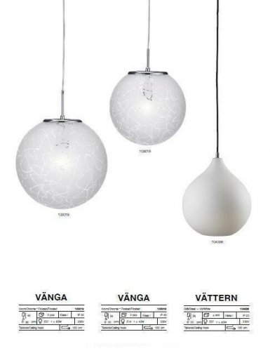 Світильник підвісний Markslojd 104336 VATTERN (72471)